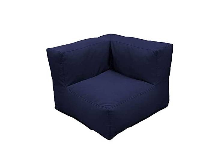 RED DECO Ecksessel, grau, one Size