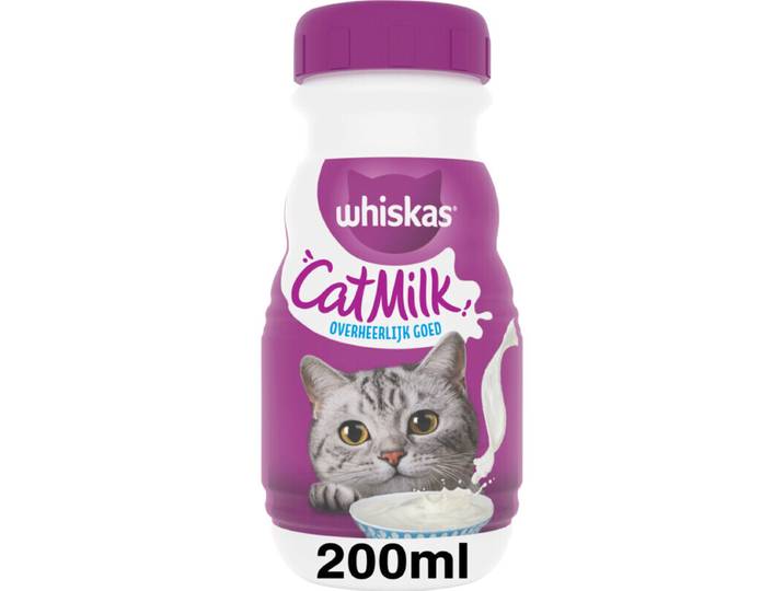 Whiskas kattenmelk fles 200 ml