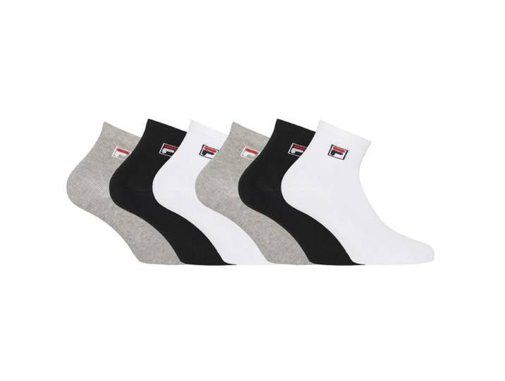 FILA Chaussettes Classiques en Coton pour Homme Lot de 6 Paires