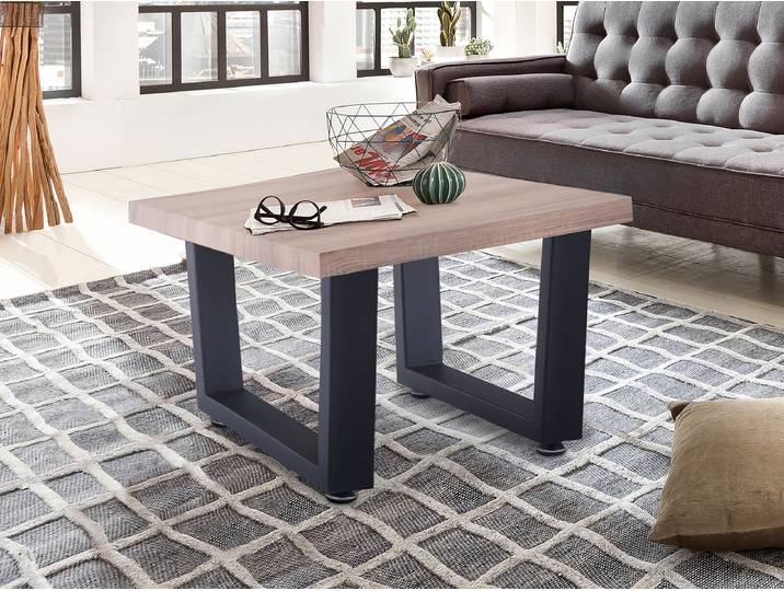 Table basse Nauthia 60cm Marron