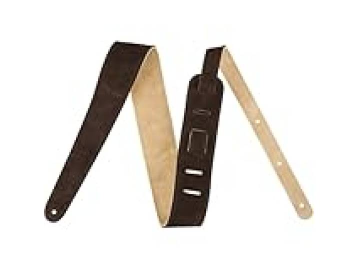 Fender Sangle Suède Réversible Guitare & Basse 5cm Brun/Beige