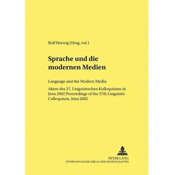 Sprache und die modernen Medien / Language and the Modern Media, Fachbücher