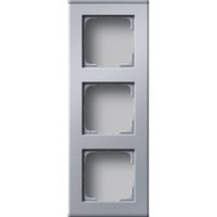 Gehäuse dreifach Aluminium aluminium, Retail