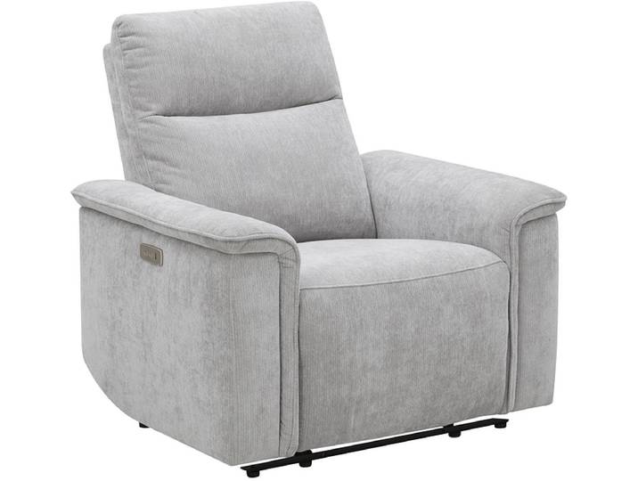 Relaxsessel TREVISO Stoff grau