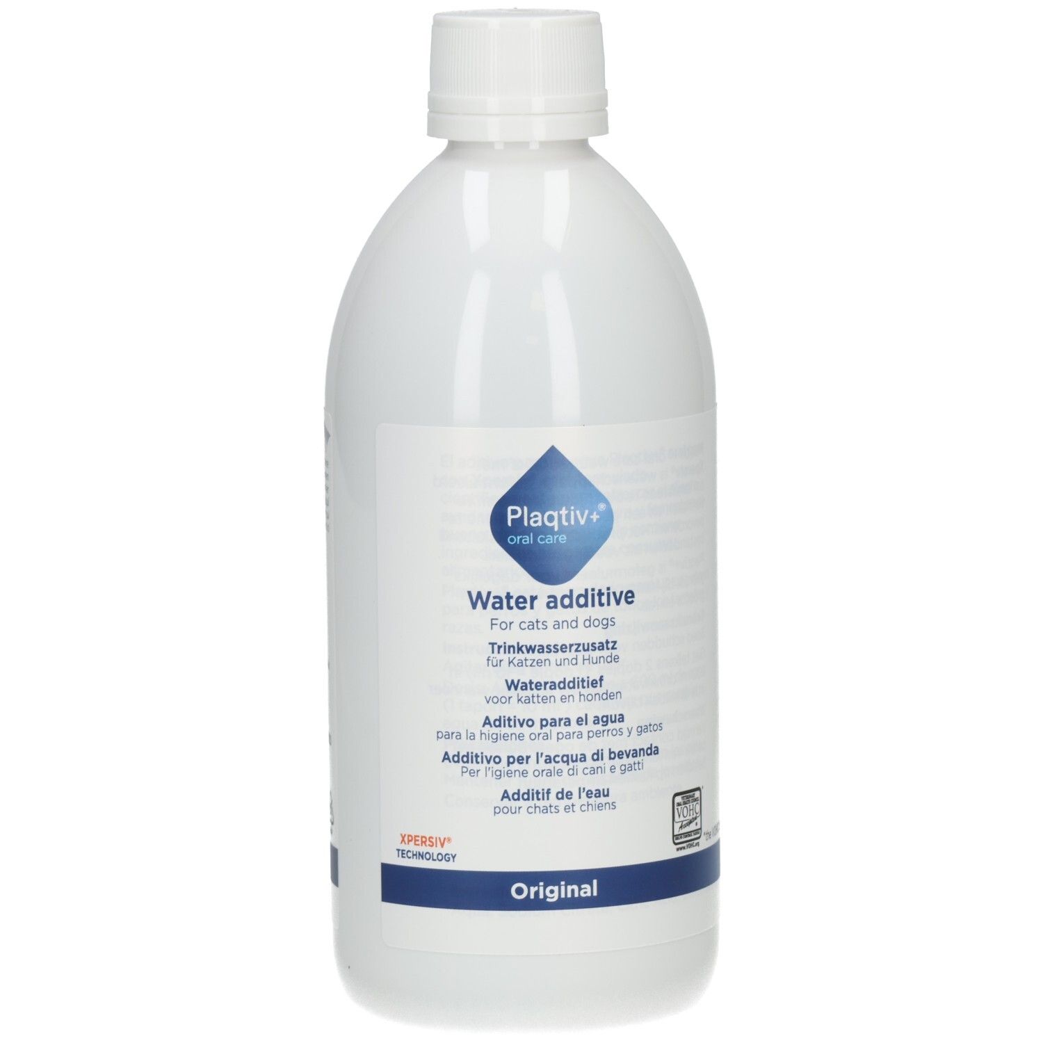 Plaqtiv+ Water Additive VET 500 ml Lösung