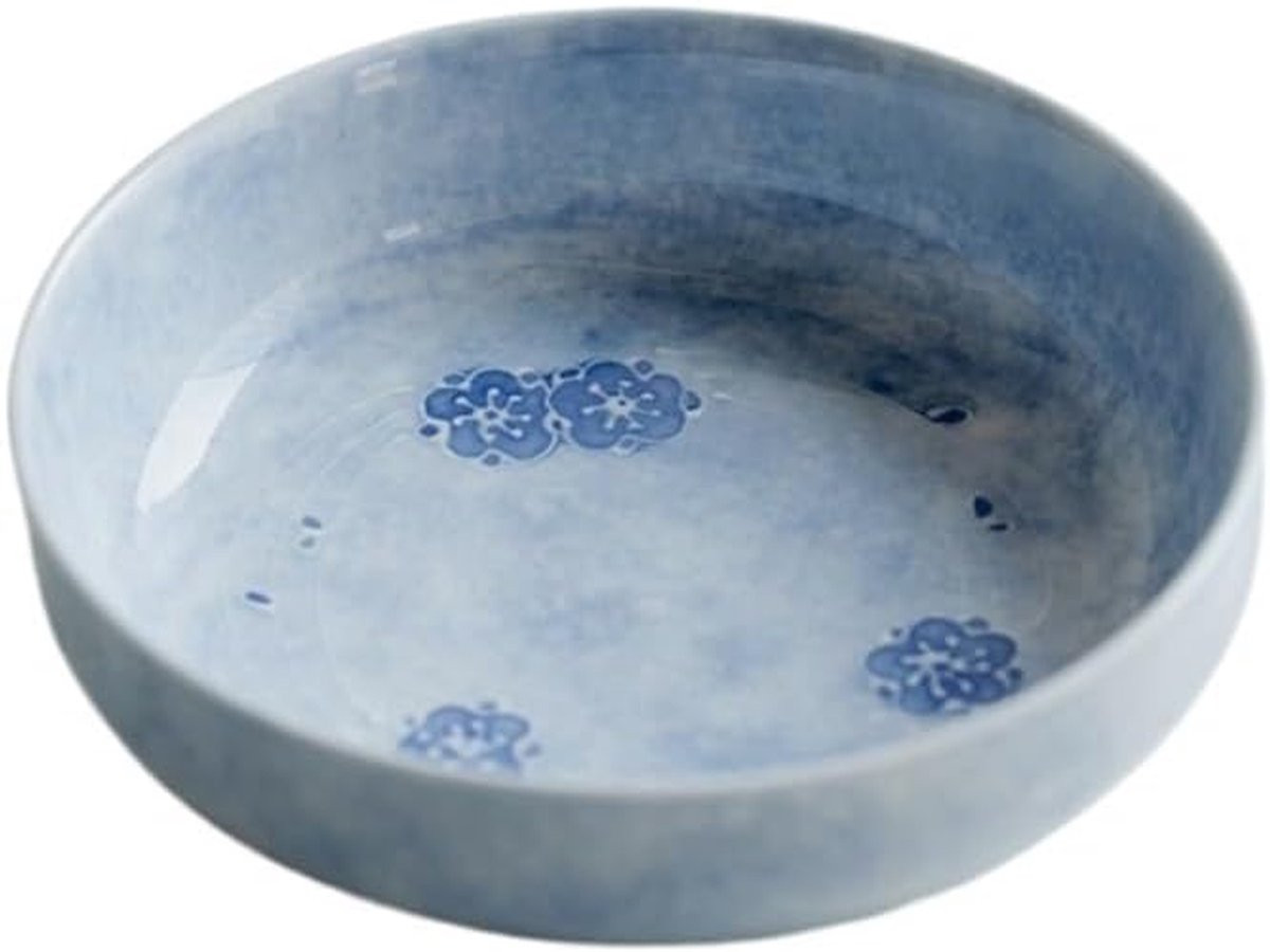 Decoratief Keramisch Dienblad Mist Blue - Lengte: 13,9 cm