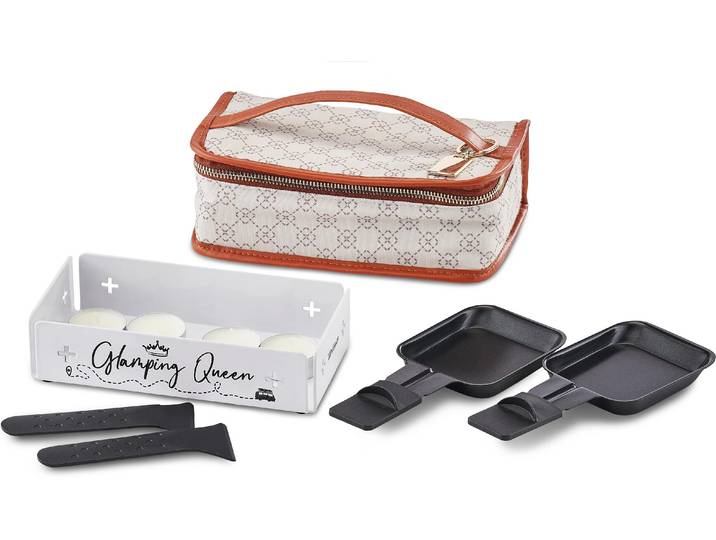 Raclette TRISA Journey Deluxe Weiss , weiss (weiß), B:10cm H:5cm T:19,5cm, Raclettes, Raclette