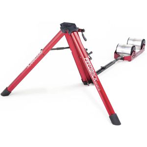 Feedback-Sports Rollentrainer Omni Over-Drive, mit freien Rollen, mit Tasche, für 16 - 29 Zoll Räder