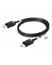 Club 3D DisplayPort 2.1 Bi-Directional VESA DP80 Certified Cable 4K120Hz 8K60Hz or 10K30Hz Kabel Digital/Display/Video 1,2 m (CAC-1091)