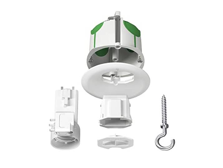 Schneider Electric - Multifix Air DCL\, boîte de centre avec couv non affleur connect douille piton - IMT35023
