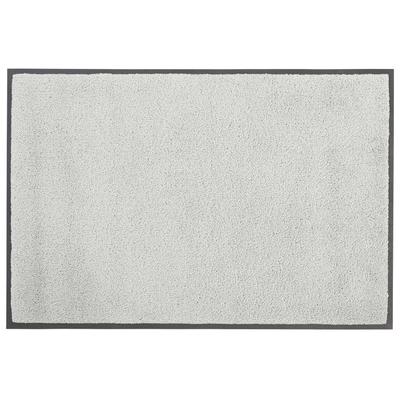 Fußmatte OTTO HOME "Lavea" Gr. 16, grau, B:50cm H:9mm L:75cm, Kunstfaser, Teppiche, Fußmatte, Schmutzfangmatte, Uni-Farben, In- und Outdoor-Teppich, waschbar