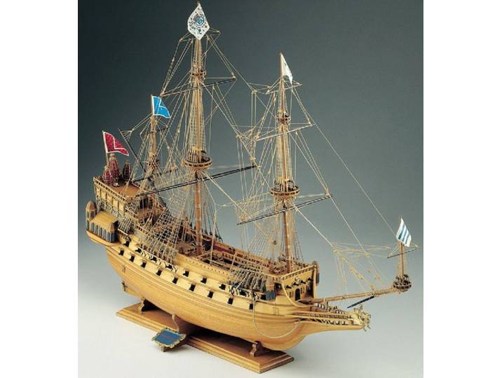 COREL Modellbausatz La Couronne 1:100 Baukasten von Corel - Historisches Schiffsmodell