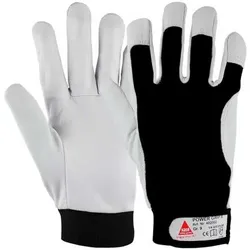 Hase Safety Gloves Handschuhe Nappaleder mit Klett | Größe 10 (XL)