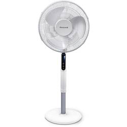Honeywell HSF600WE QuietSet Standventilator 40 W (Ø x H) 40 cm x 1220 mm Weiß Höhenverstellbar, LED-Display, mit Fernbedienung, Oszillierend, Schwenkbar, Timer