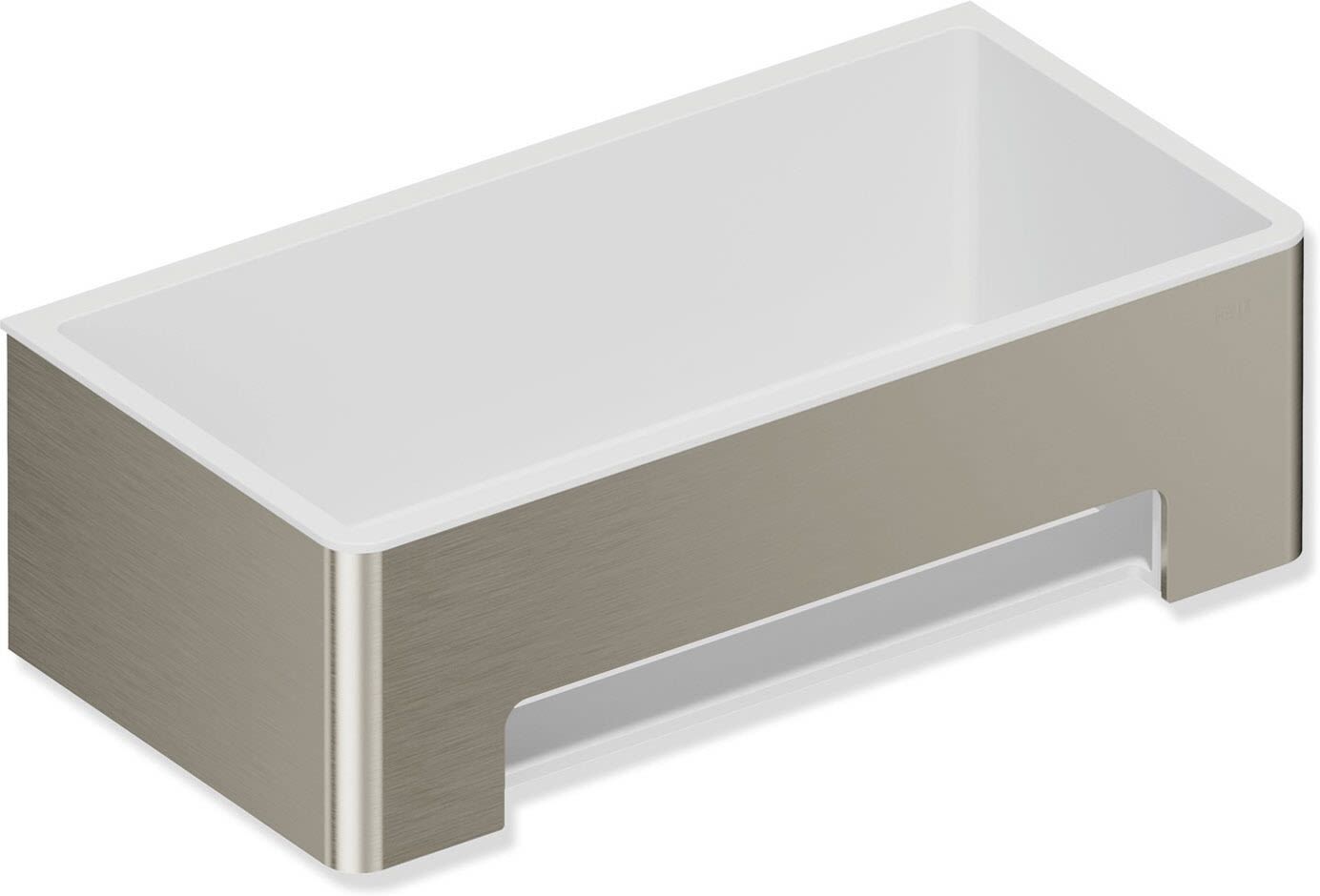 HEWI System 900 Duschkorb, Accessoires, 900.03.00170 WR, nickel gebürstet