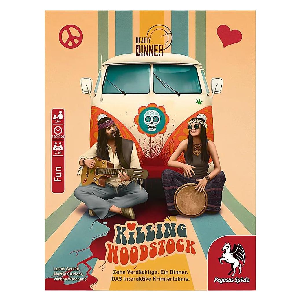 Deadly Dinner Killing Woodstock (Deutsch, 7 - 10 Spieler) (19012G)
