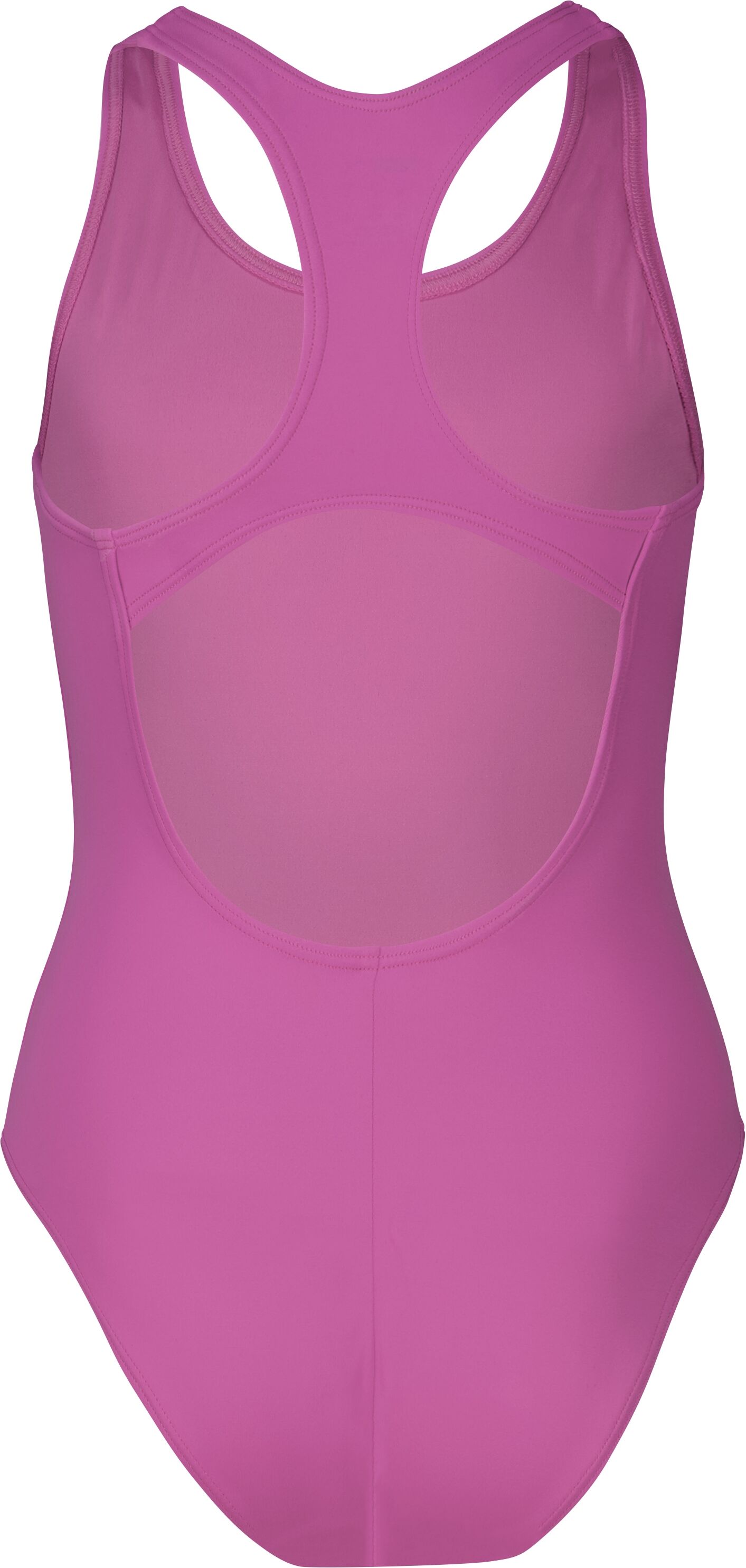 Badeanzug PUMA "PUMA SWIM GIRLS RACERBACK SWIMSUIT", Mädchen, Gr. 116, N-Gr, pink (electric orchid), Obermaterial: 80% Polyamid, 20% Elasthan, Badeanzüge Badeanzug, Racerback-Passform electric orchid 116, N-Gr
