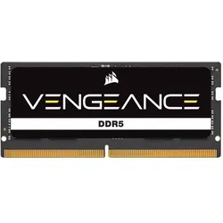 Corsair VENGEANCE DDR5 4800MT/s 24GB (1x24GB) (1 x 24GB, 4800 MHz, DDR5-RAM, SO-DIMM), RAM, Schwarz