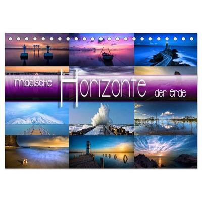 Magische Horizonte der Erde (Tischkalender 2027 DIN A5 quer), CALVENDO Monatskalender