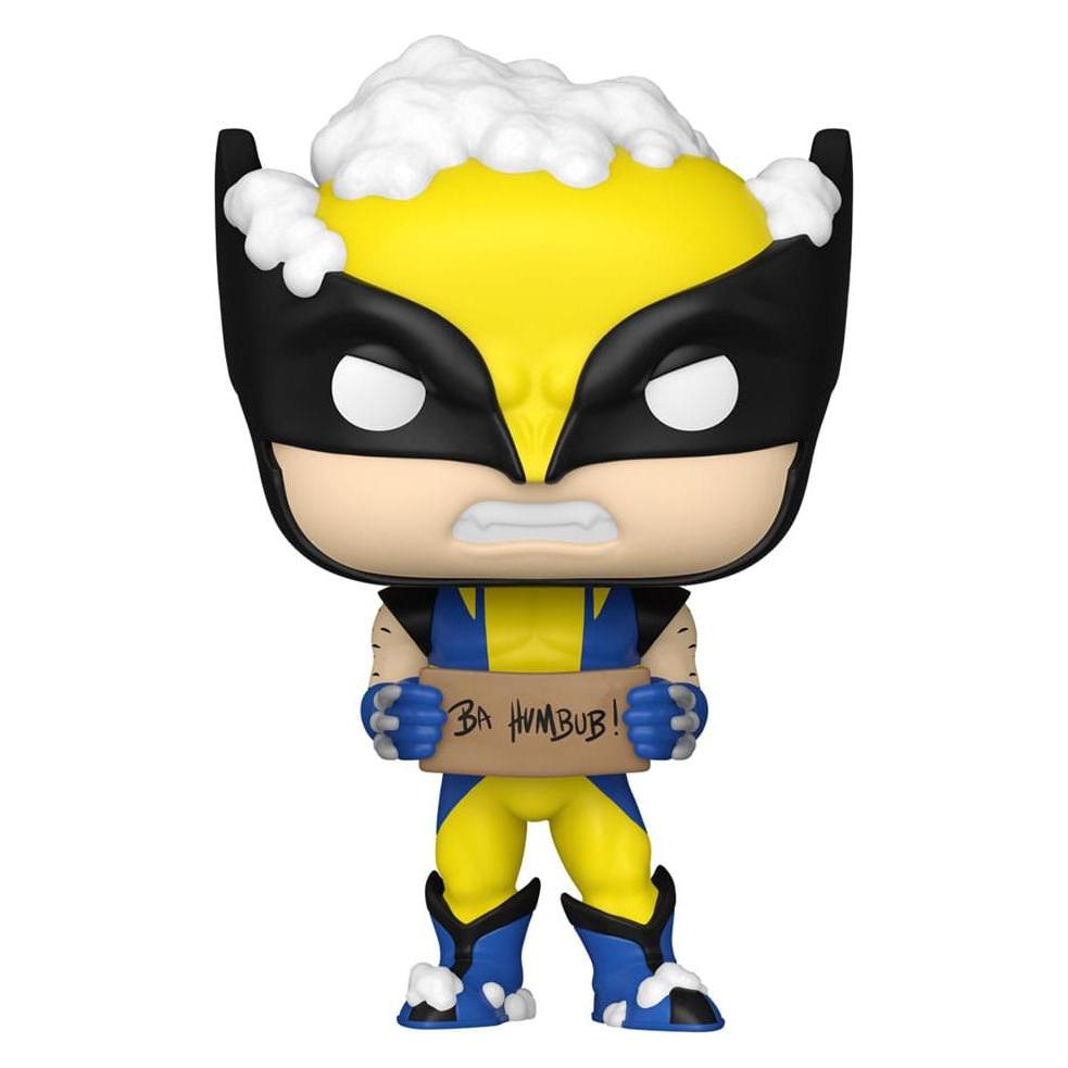 Funko MARVEL HOLIDAY - POP N° 1285 - Wolverine avec Panneau (OC72191)