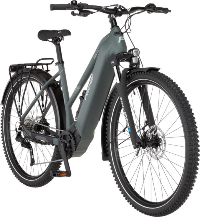 FISCHER E-Bike ATB TERRA 6.8I 711 45 ULTIMATE, Rahmenhöhe 45 cm, Akku 711 Wh, Mittelmotor, Kettenschlatung