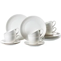 Ritzenhoff & Breker, Geschirrset, Levi Weiss Kaffeeservice (18 Stk.)
