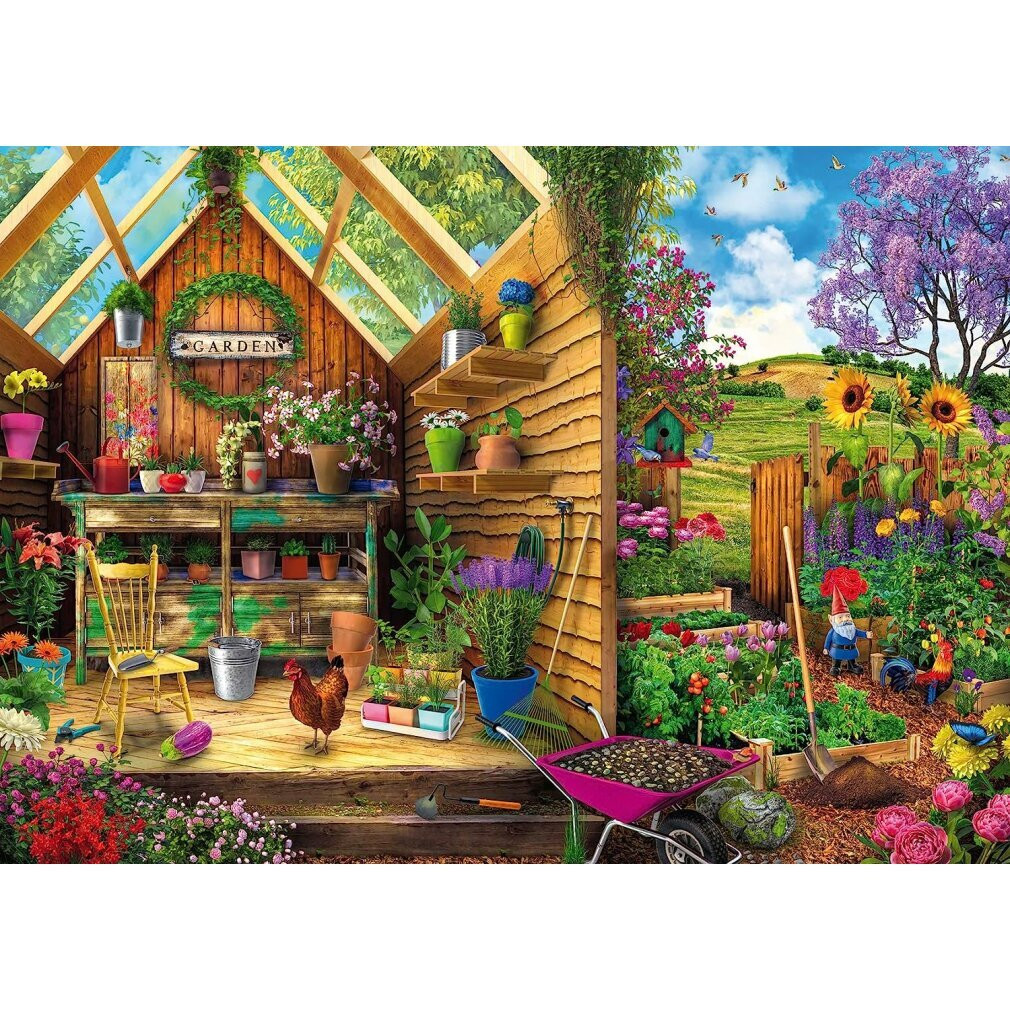 Ravensburger Puzzel Boerderij, 300 stukjes, voor kinderen vanaf 9 jaar