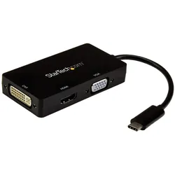 StarTech USB-C Multiport Adapter (USB-C), USB Adapter, Schwarz