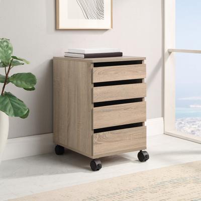 Office Star Products OSP Holly Mobile Storage Cart with Drawers and Locking