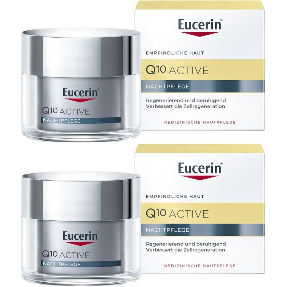 Eucerin EGH Q10 Active Nachtcreme 2x 2x50 ml