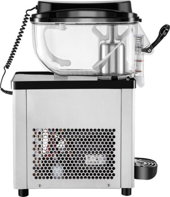 RVS Slushmachine in zilver, 6 liter