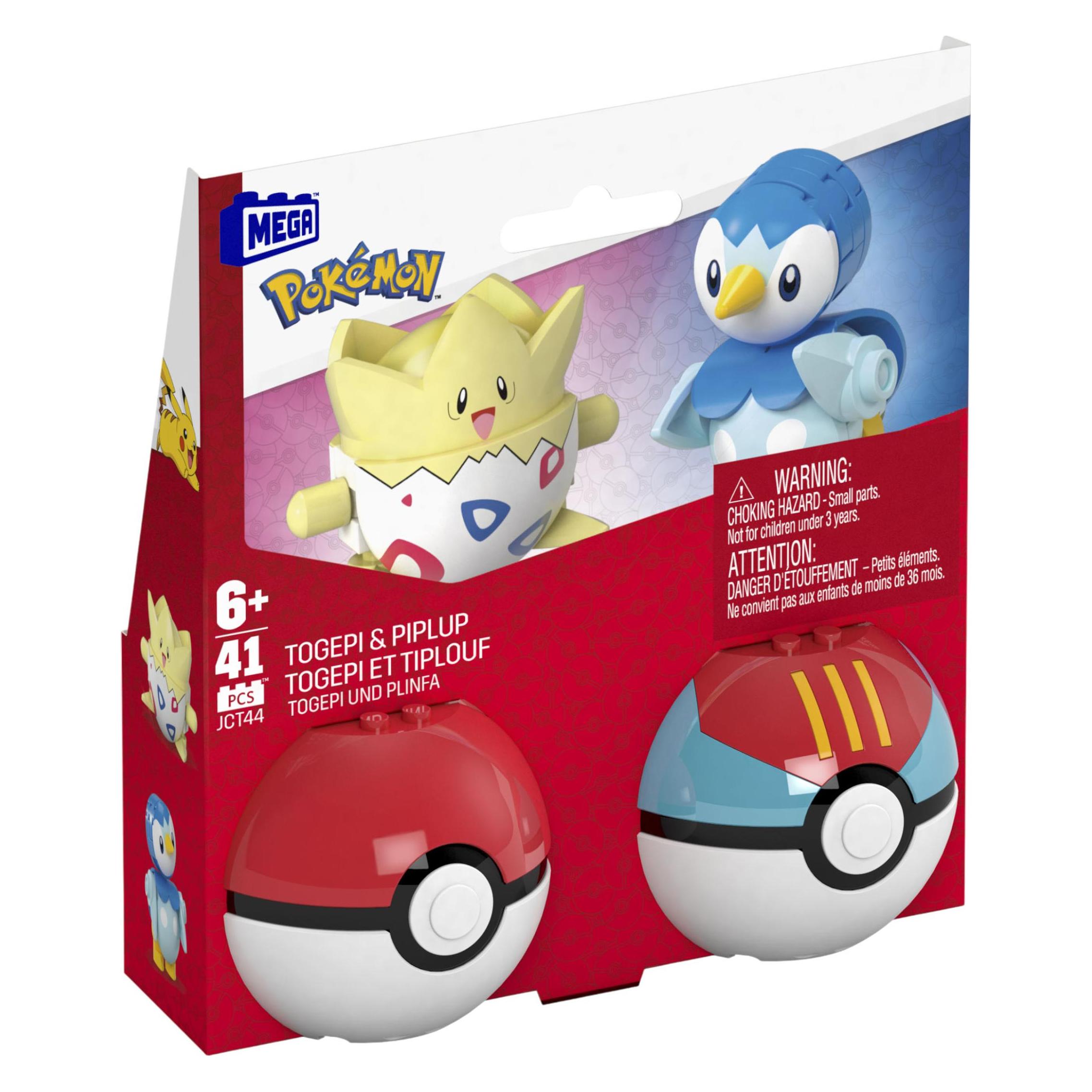 MEGA Pokémon 2er Pokéball Set - Plinfa und Togepi (JCT44)