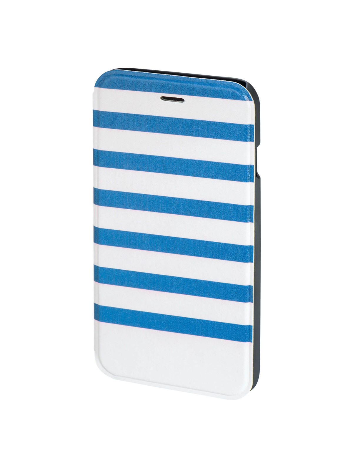 Hama "Stripes" Booklet Case for Apple iPhone 6/6s blue/white