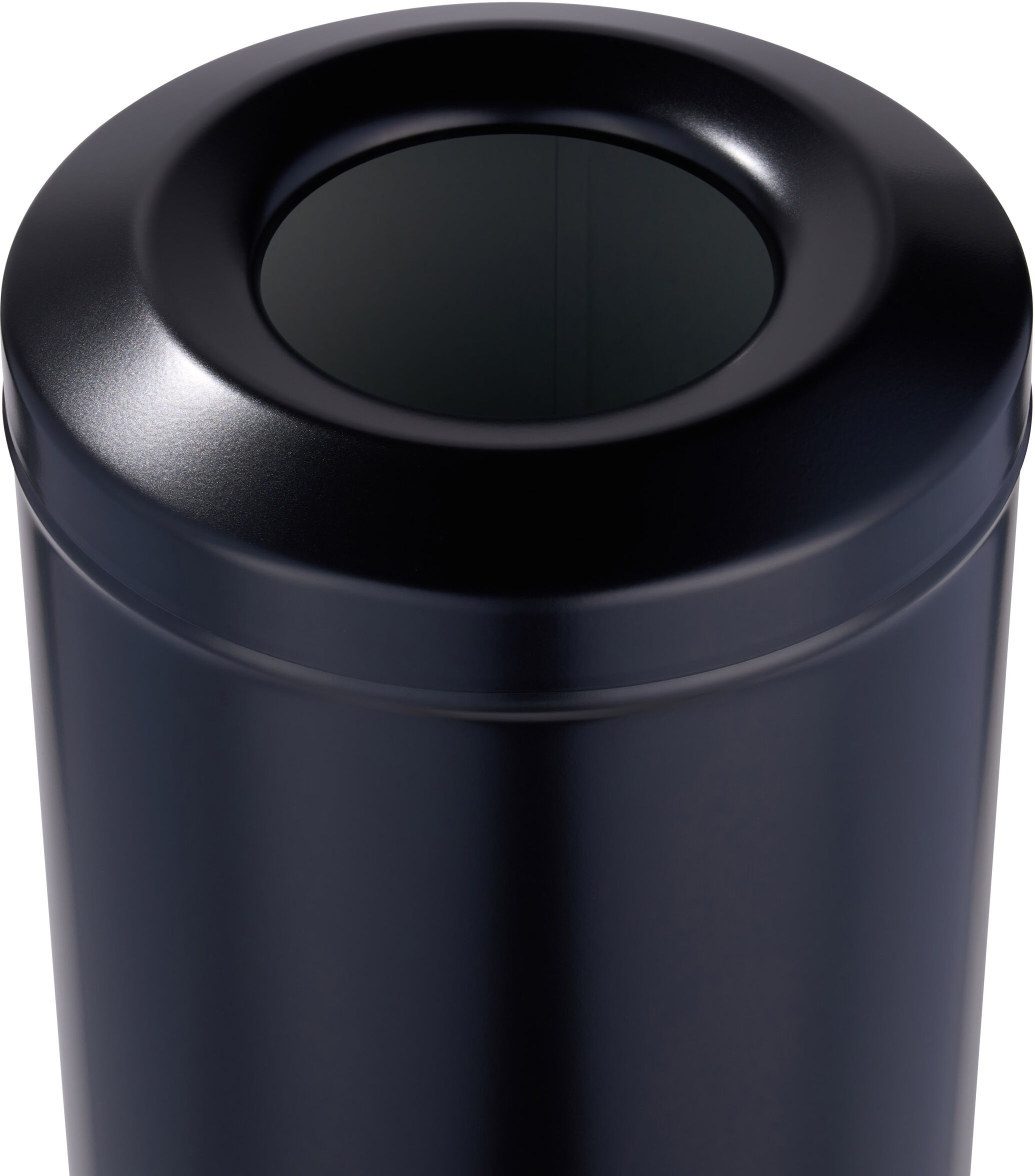 SPRINTIS Poubelle anti-feu 20 l noir   acier   mat
