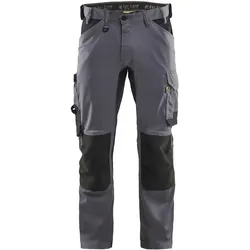 Stretch Bundhose "1751" - C62 - mittelgrau