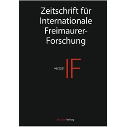IF - Zeitschrift für Internationale Freimaurer-Forschung 46/21, Fachbücher