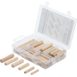 BGS Holzdübel-Sortiment | Ø 5 - 10 mm | 53-tlg.