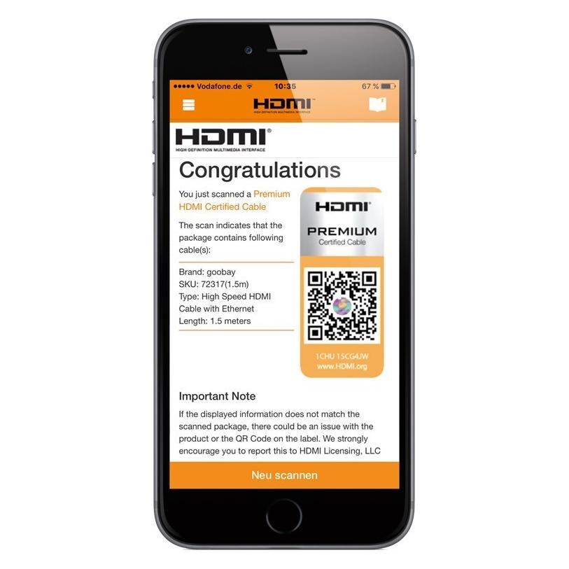 Goobay HDMI (Typ A) - HDMI (Typ A) (3 m) (72319)