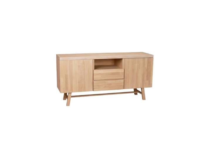 Design Sideboard „Brooklyn“ aus massiver Eiche Eiche Natural Rowico