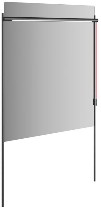 VitrA Equal LED-Leuchtspiegel 64105 80,3 x 94,5 cm, Beleuchtung oben