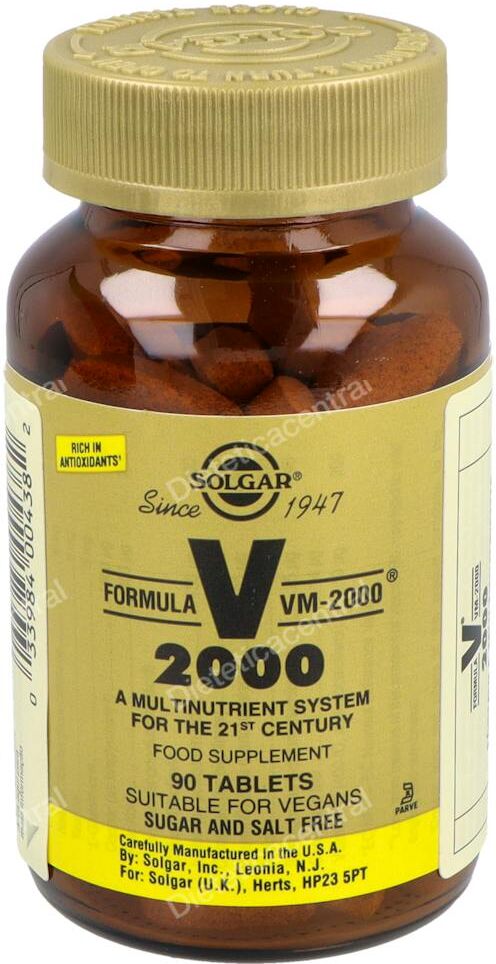 Solgar formula vm-2000 90comp.