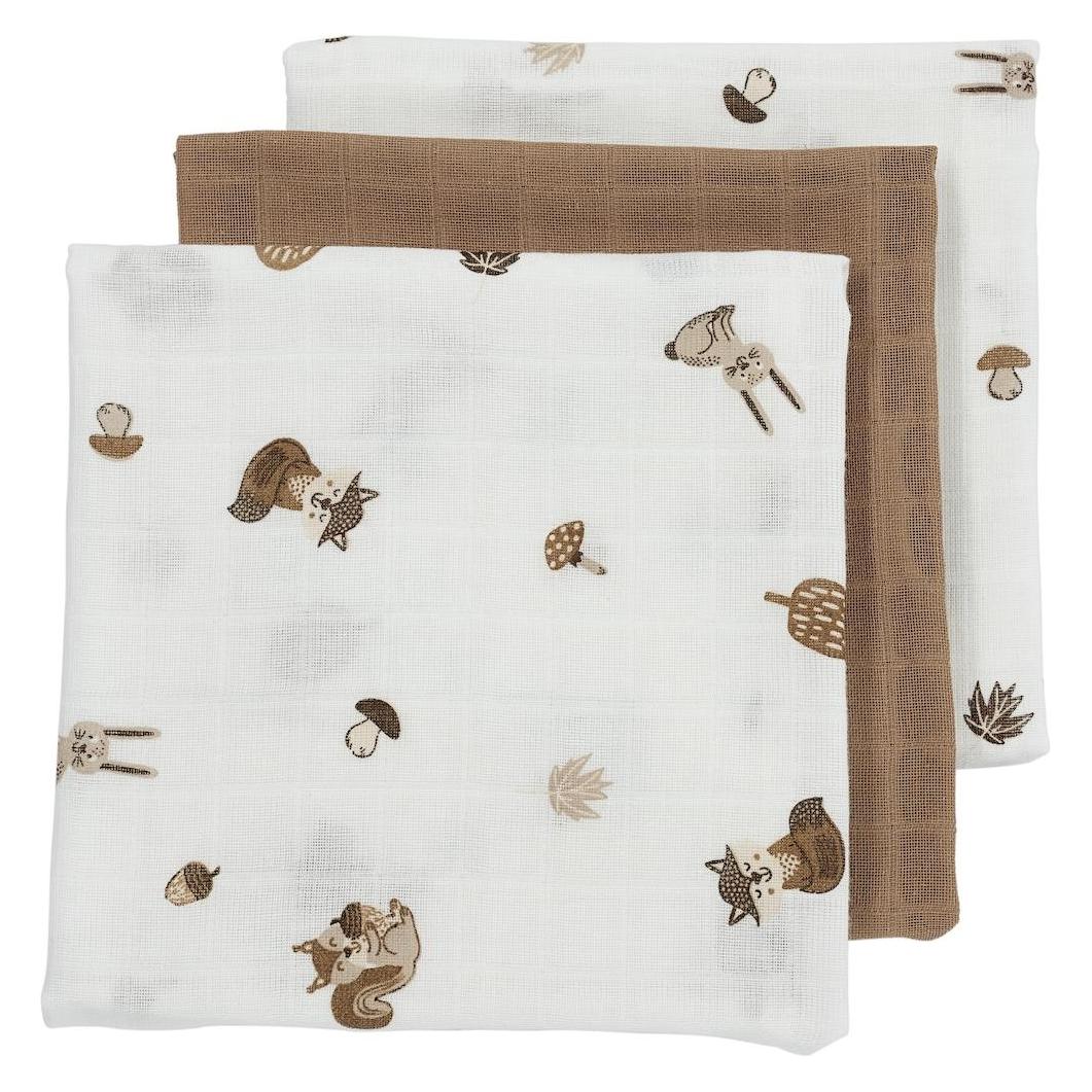 Meyco Baby Forest Animals (70 x 70 cm) (B0CX5L356F)