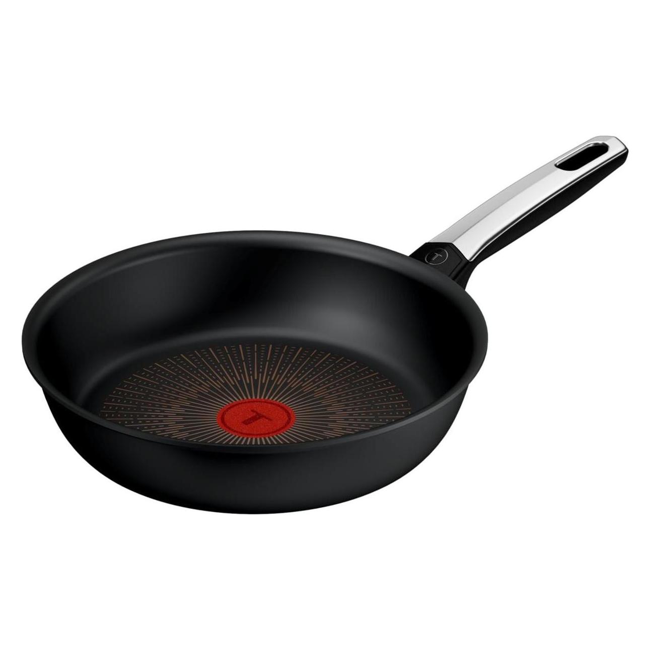 Tefal Bratpfanne EXCELL FUSION, Ø 24 cm, Edelstahl (Bratpfanne, Edelstahl) (69619970)