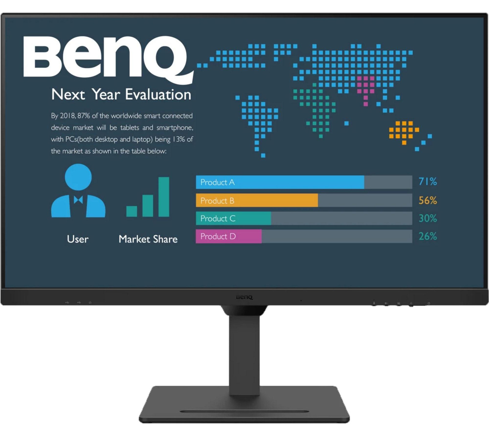 BenQ BL3290QT Monitor 80,0 cm (31,5 Zoll) zwart