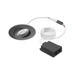 Brumberg 39413183 LED-Einbauleuchte LED 8 W Schwarz