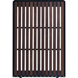 LIAN DAN WD3 - Lian Li DAN Cases A3 Wood Edition Frontpanel, schwarz / Walnuss