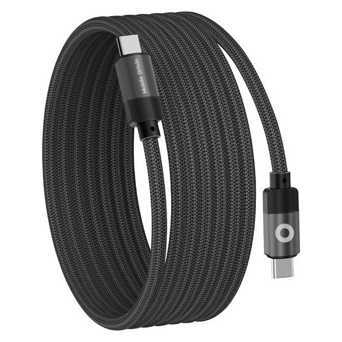 Mobile Origin Magnetic Patented Original Cable USB-C to USB-C - 1m - Black (1 m, USB 2.0, 60 W) (MC2-USBC-1M-BLK)