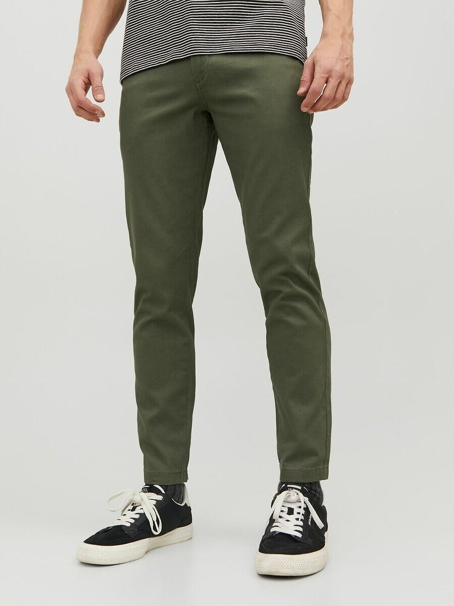 JACK & JONES Lot de 2 chinos Marco