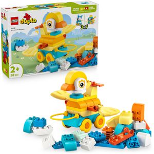 LEGO-DUPLO 10448 Tiere auf Rädern 3-in-1-Set, ab 2 Jahre, 58 Teile