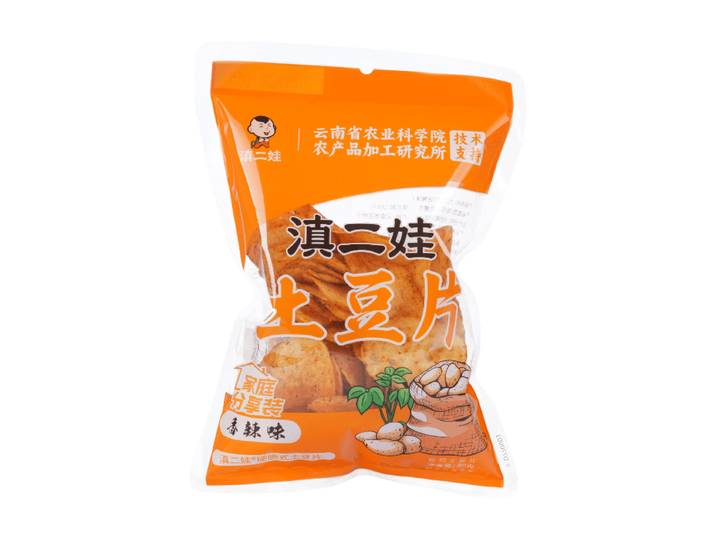 Dianerwa Chips de pommes de terre plates saveur épicée 80 g